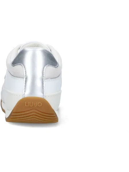 Liu Jo Sneakers LEWIS 01 | piele întoarsă alb