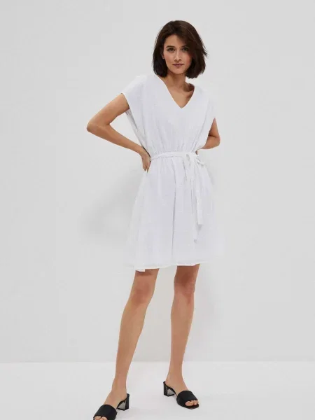 Rochie Marisse alb