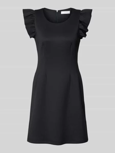 Sukienka mini z okrągłym dekoltem Rich & Royal czarna