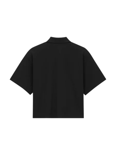 Koszulka polo Saint Laurent czarna