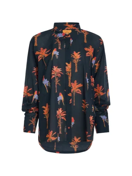 Koszula Coniglio Palm Beach niebieska