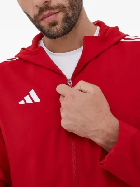 Csíkos tornaterem rövidnadrág Adidas nyomtatás kék