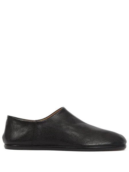 Papuci de casă Maison Margiela din piele negru