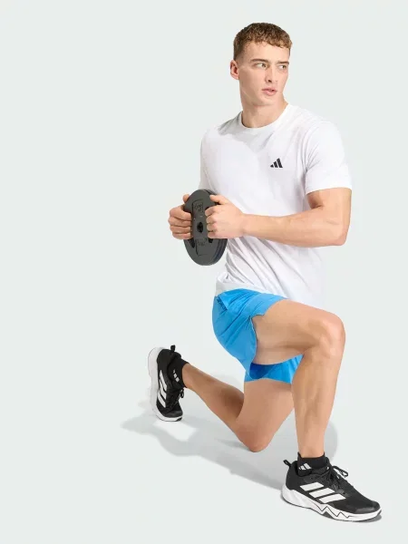 Спортивные шорты Adidas синие