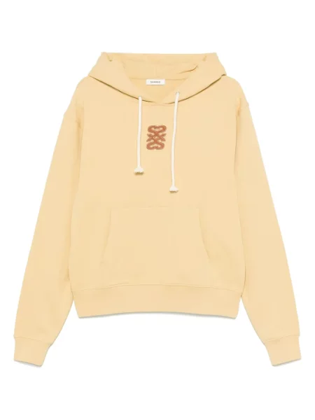 Hanorac cu glugă Sandro galben