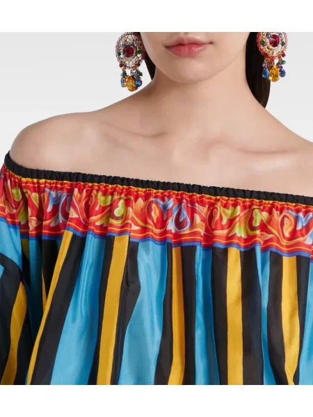 Top Dolce&gabbana de mătase