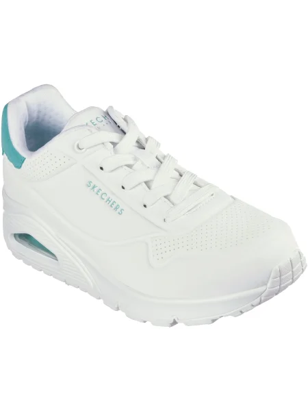 Sneakerși Skechers alb