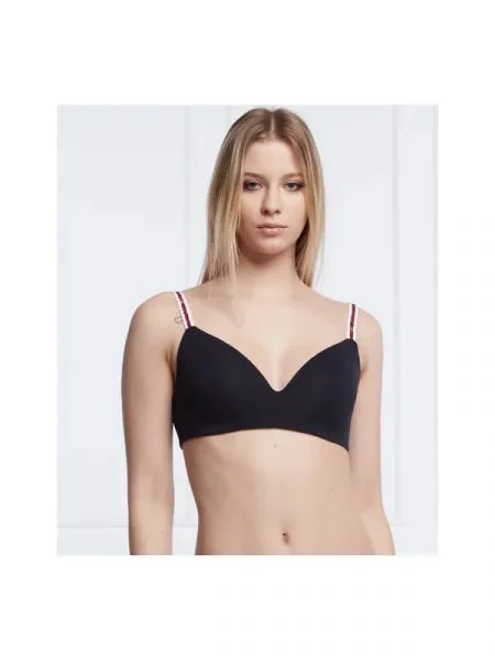 Tommy Hilfiger Sutien fără armătură Lighty Lined Bleumarin albastru închis