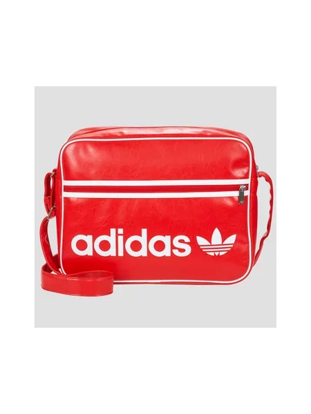 ADIDAS ORIGINALS Torba za čez ramo OG Airliner / bela rdeča