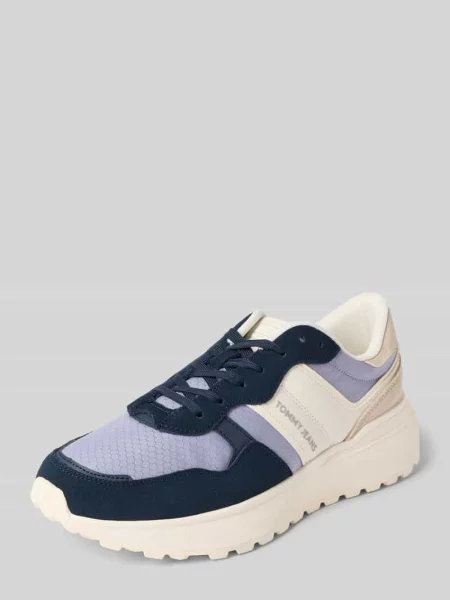 Buty Tommy Jeans Cleated Runner dark night navy granatowe