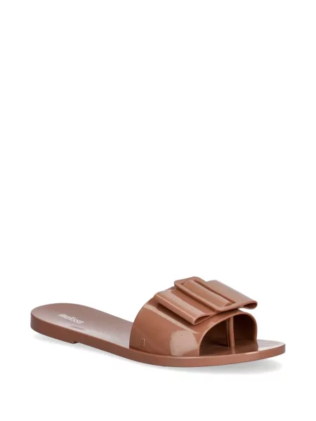 Papuci Melissa cu funde cu cataramă