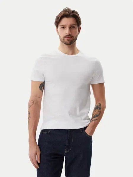 Krátké tričko Calvin Klein Underwear s krátkými rukávy bílé