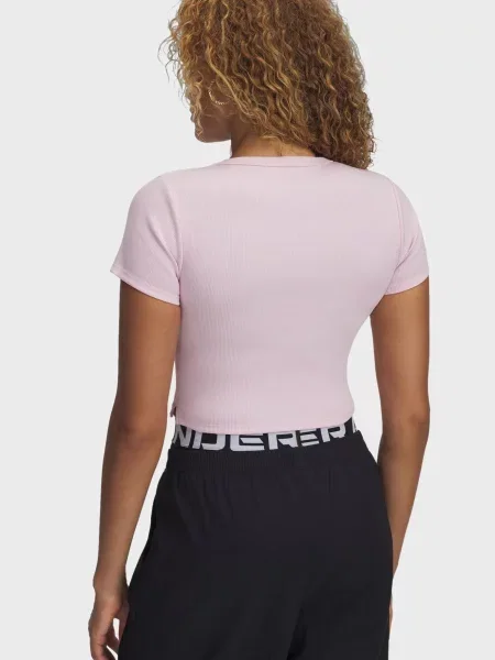 Дитяча футболка Under Armour рожева