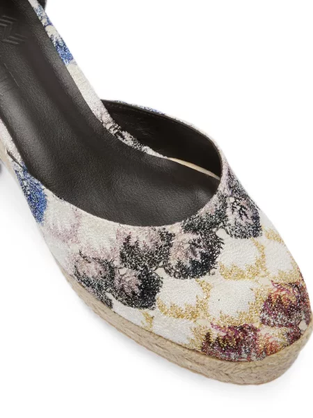 Πλεκτός εσπαντρίγιες Missoni γραβάτες λευκό