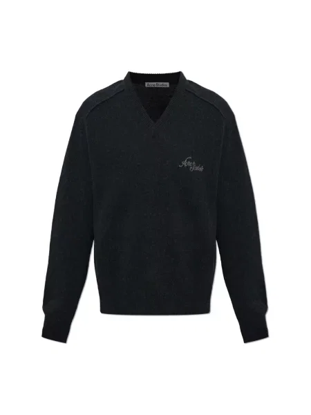 Sweter Acne Studios z kaszmiru czarny