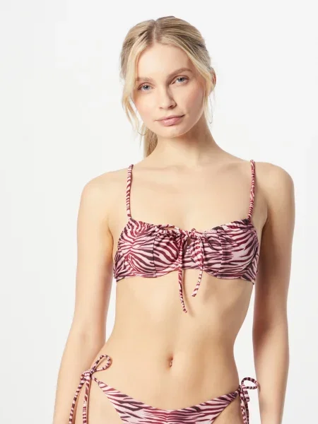Hunkemöller Bikini felső Brazil bogyó / pasztell-rózsaszín / piros