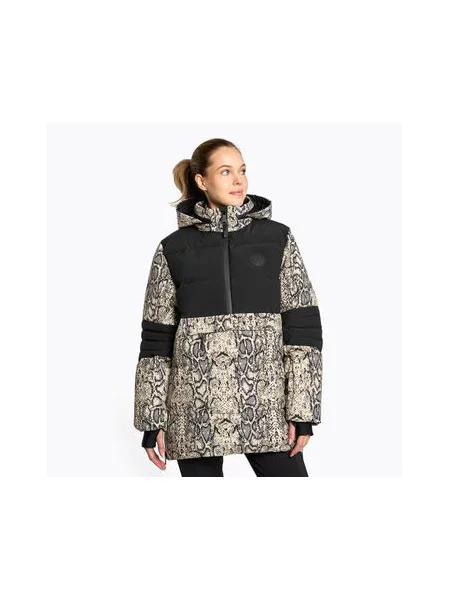 Горнолыжная куртка Nikkie со змеиным принтом