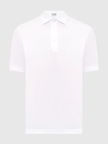 Поло з нашивкою логотипа Capobianco біле
