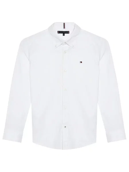 Tommy Hilfiger Πουκάμισο Oxford D λευκό