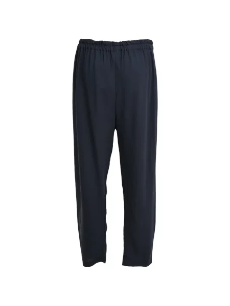 Pantaloni Mansur Gavriel cu cordon albastru