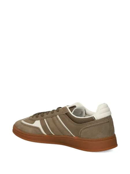 Sneakerși Tommy Jeans din piele de căprioară maro