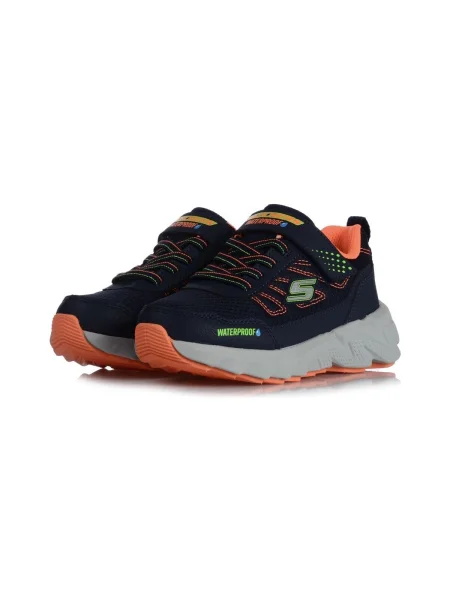 Sneakerși copii Skechers albastru
