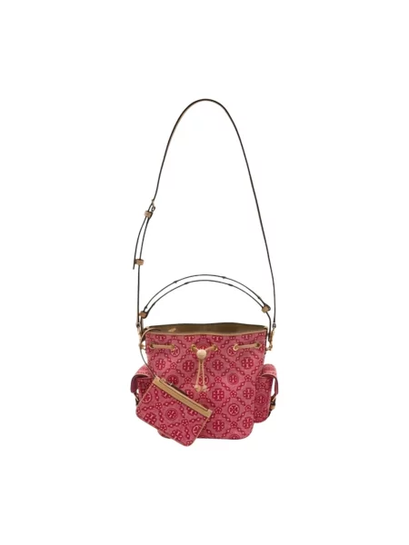Kapelusz Tory Burch czerwony