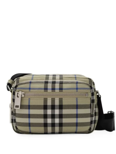Geantă crossbody Burberry în carouri
