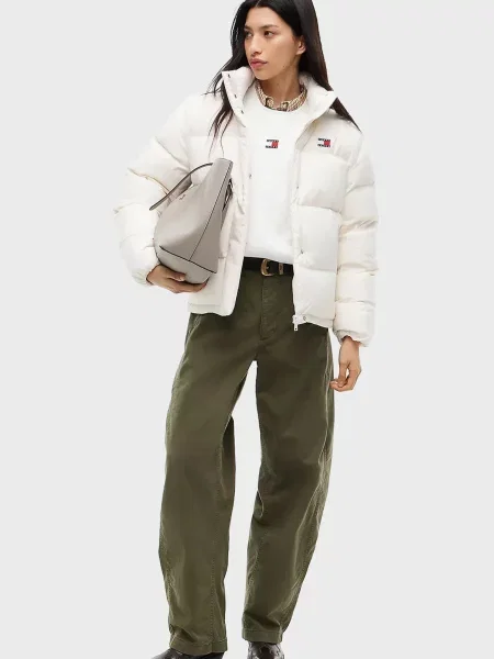 Джинсова куртка Tommy Jeans біла