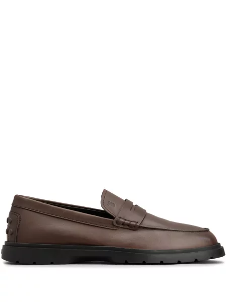 Pantofi loafer Tod's din piele maro