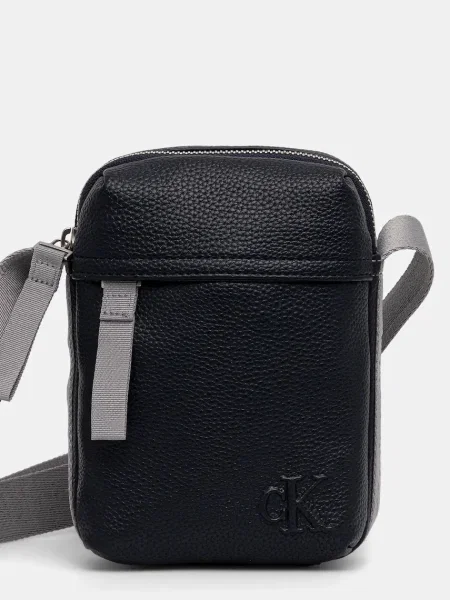 Torbica za okoli pasu Calvin Klein Jeans modra