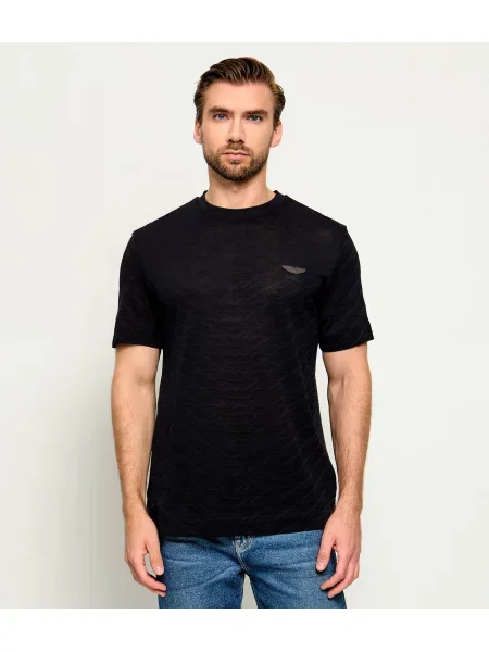 BOSS BLACK Tricou C-Thompson | Boss x Aston Martin negru