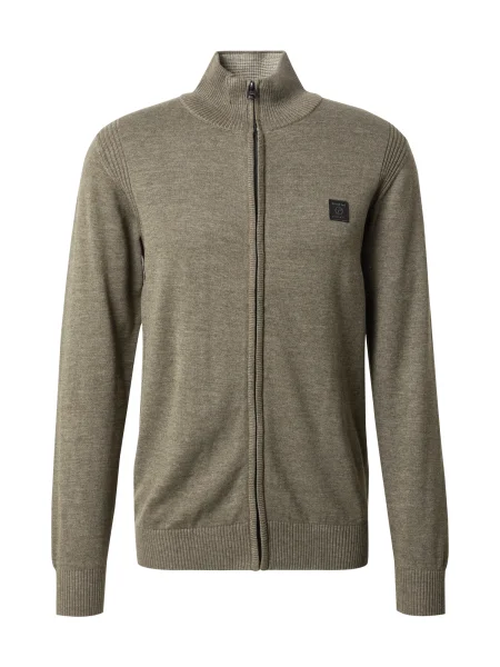 Petrol Industries Kardigán olíva fekete