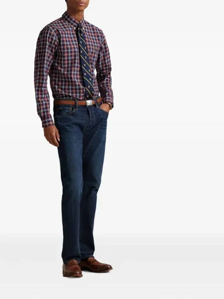 Șosete Polo Ralph Lauren cu 5 buzunare cu broderie tricotate albastru