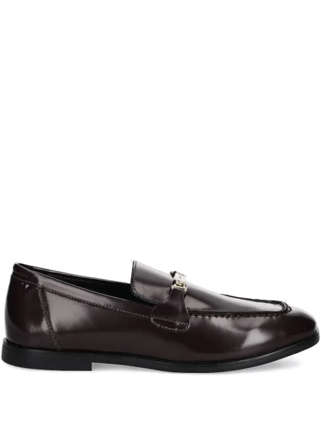 Loafers Gant με αγκράφα καφέ