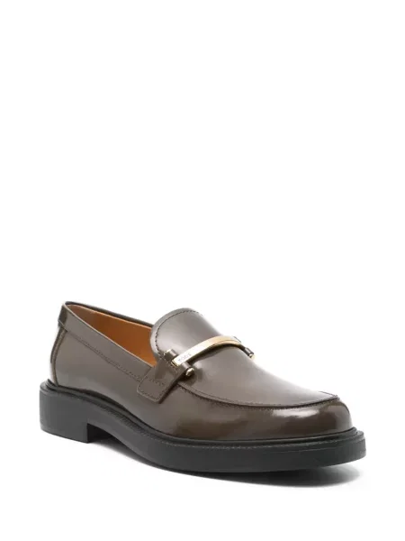 Loafersy Tod's brązowe