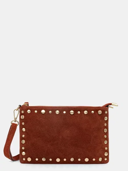 Answear.LAB crossbody kabelka semišová oranžová