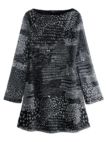 Next Obleka siva črna