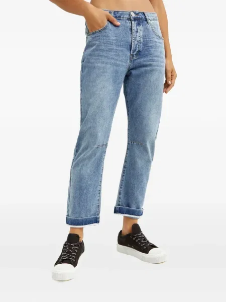 Jeansy One Teaspoon z 5 kieszeniami niebieskie