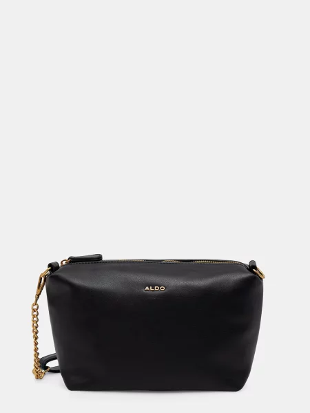 Кожаная сумка шоппер Aldo