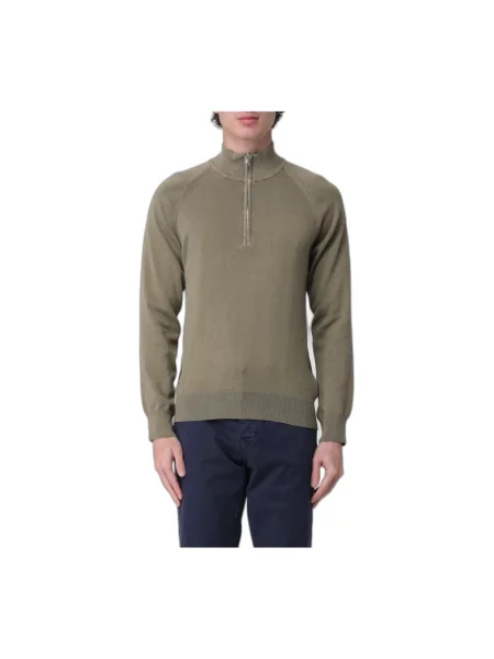 Sweter z golfem Blauer do golfa zielony