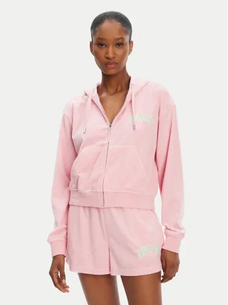 Juicy Couture Bluză Nala Oversize roz