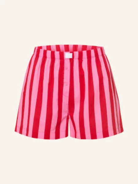 Mey Szorty Do Spania Z Serii Happy Stripes rot czerwone
