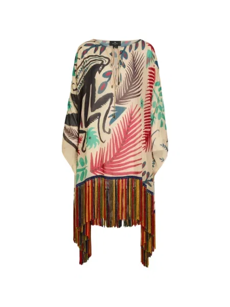 Rochie mini Etro cu franjuri