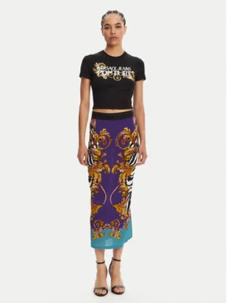 Tričko Versace Jeans Couture černé