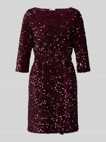 Sukienka mini z cekinowym obszyciem model ‘FAITH’ Vila