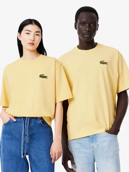 Дитяча футболка Lacoste жовта