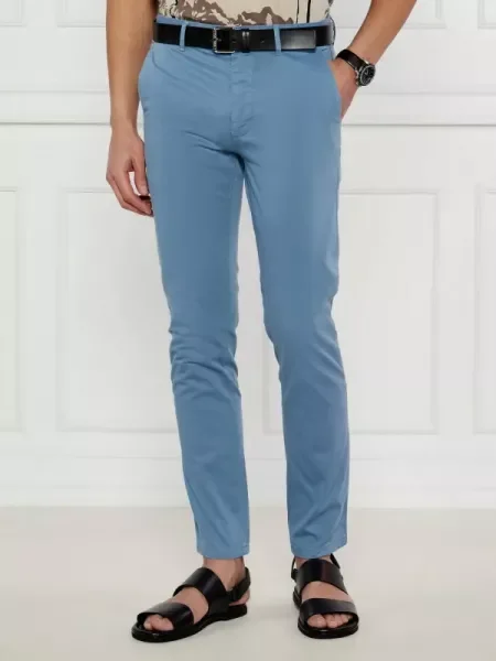 BOSS ORANGE Pantaloni chino albastru