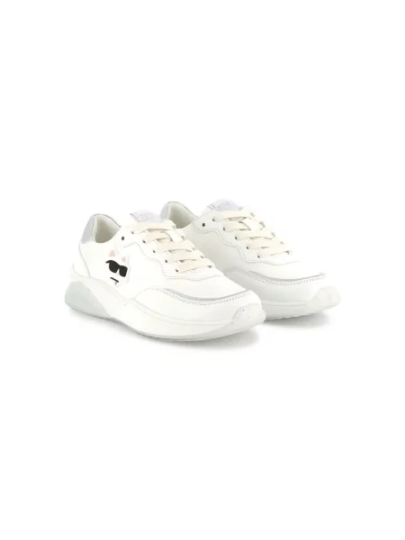 Sneakersy dziecięce Karl Lagerfeld białe