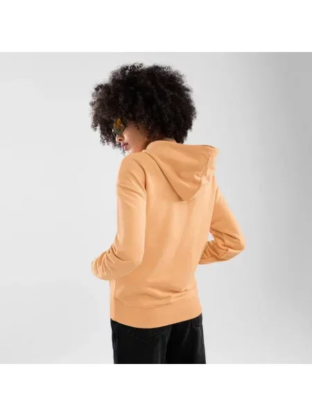 Bluza dresowa z kapturem Lifestyle SIROKO Ocaso-W pomarańczowa